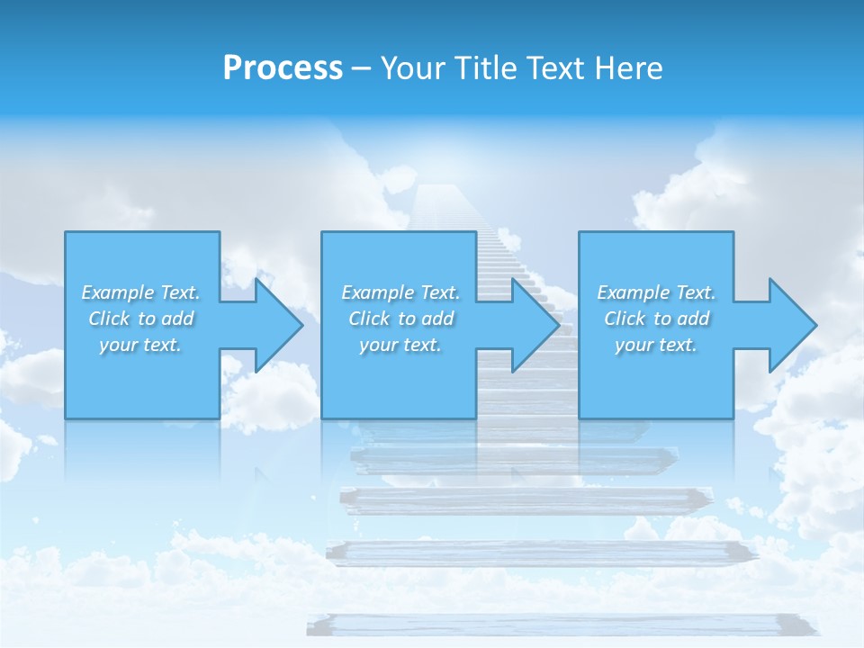 Eternity Light Paradise PowerPoint Template