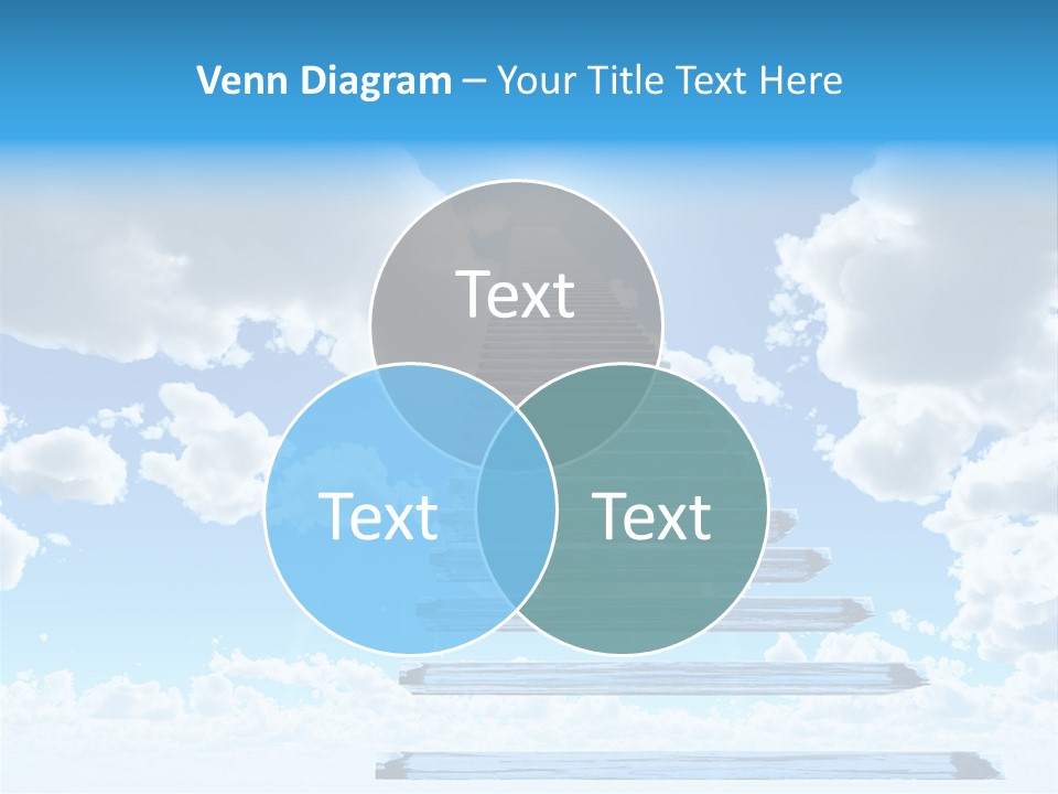 Eternity Light Paradise PowerPoint Template