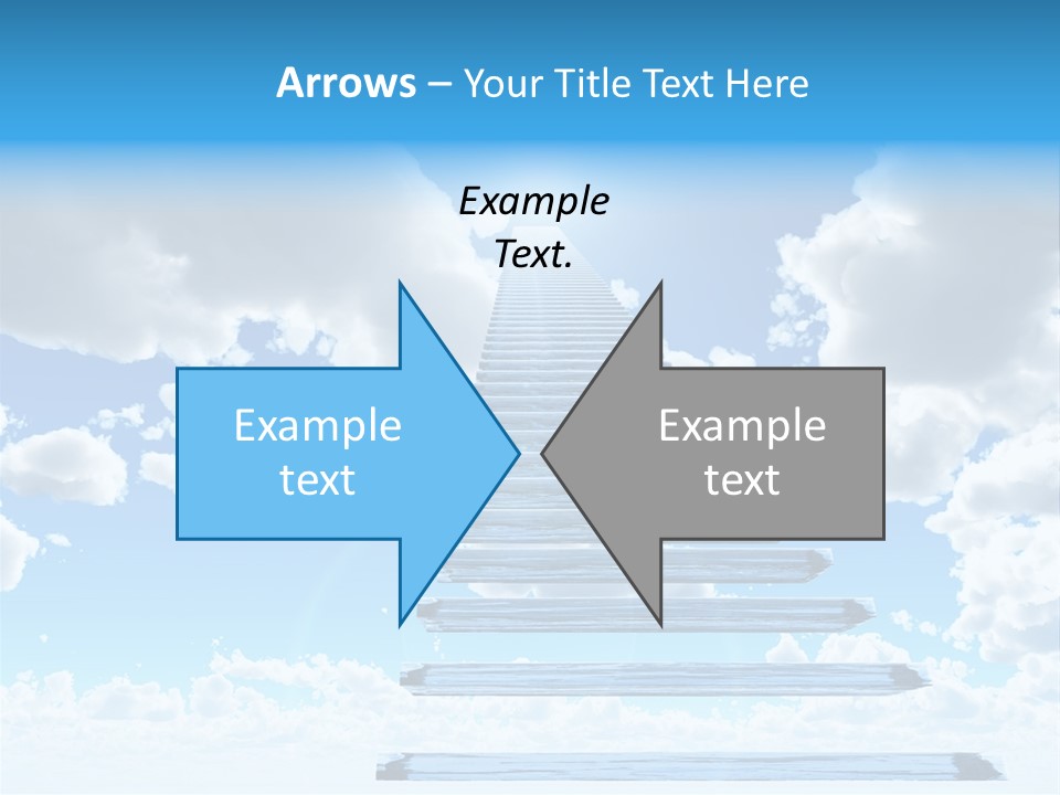 Eternity Light Paradise PowerPoint Template