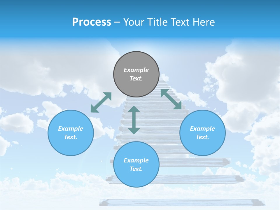 Eternity Light Paradise PowerPoint Template