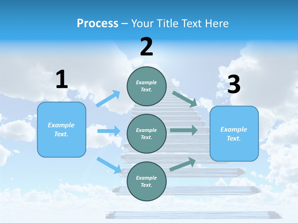 Eternity Light Paradise PowerPoint Template