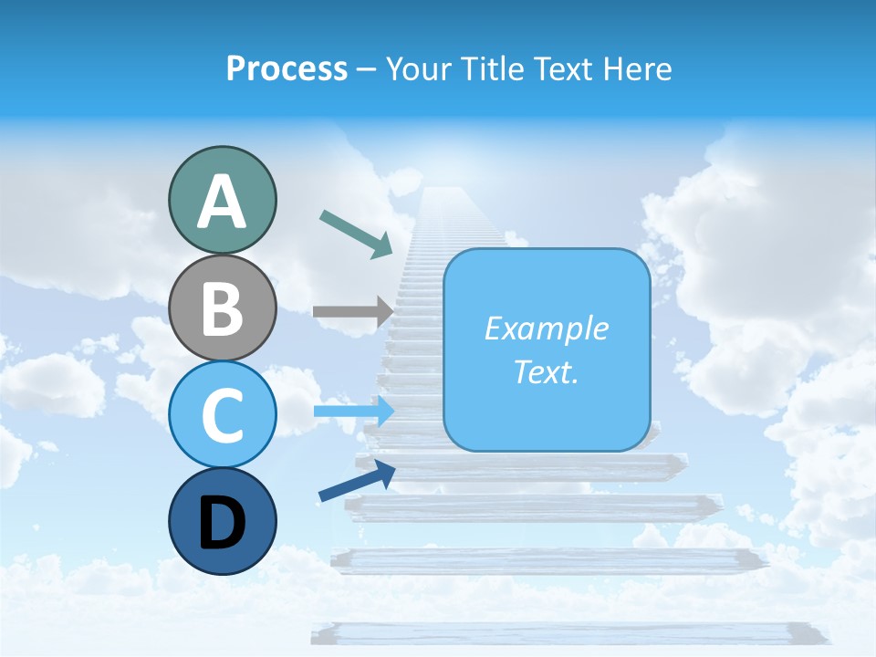 Eternity Light Paradise PowerPoint Template