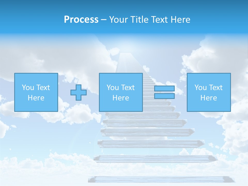 Eternity Light Paradise PowerPoint Template