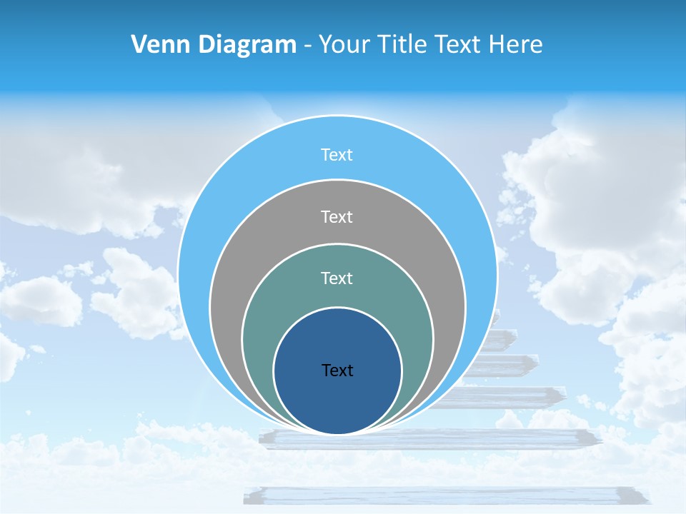 Eternity Light Paradise PowerPoint Template