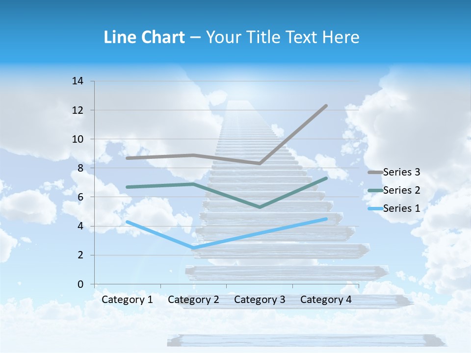 Eternity Light Paradise PowerPoint Template