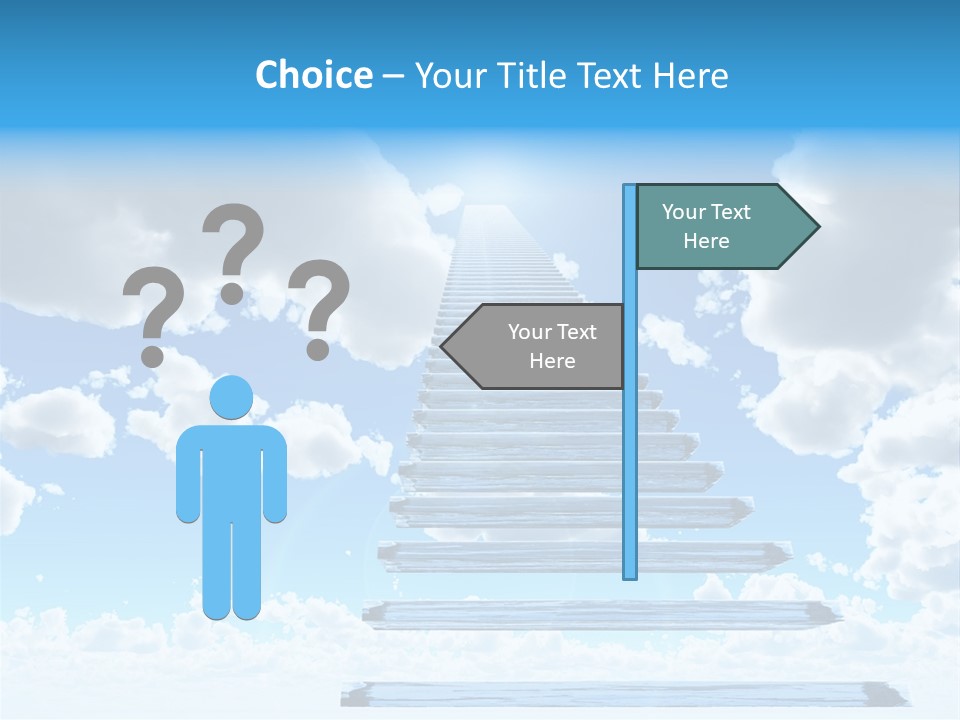 Eternity Light Paradise PowerPoint Template