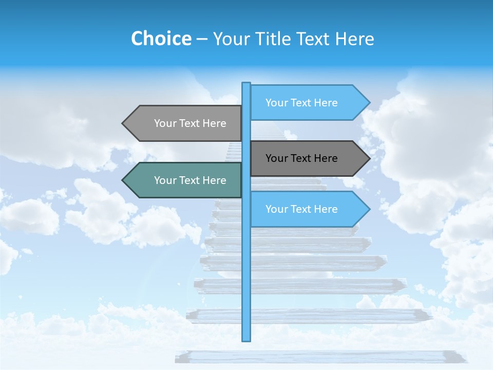 Eternity Light Paradise PowerPoint Template