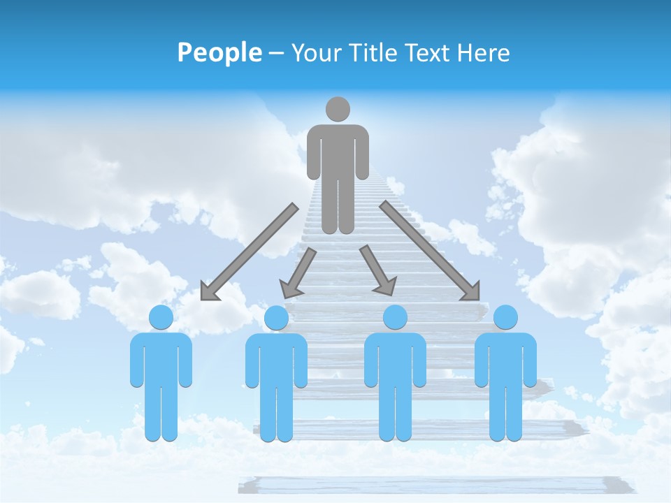 Eternity Light Paradise PowerPoint Template