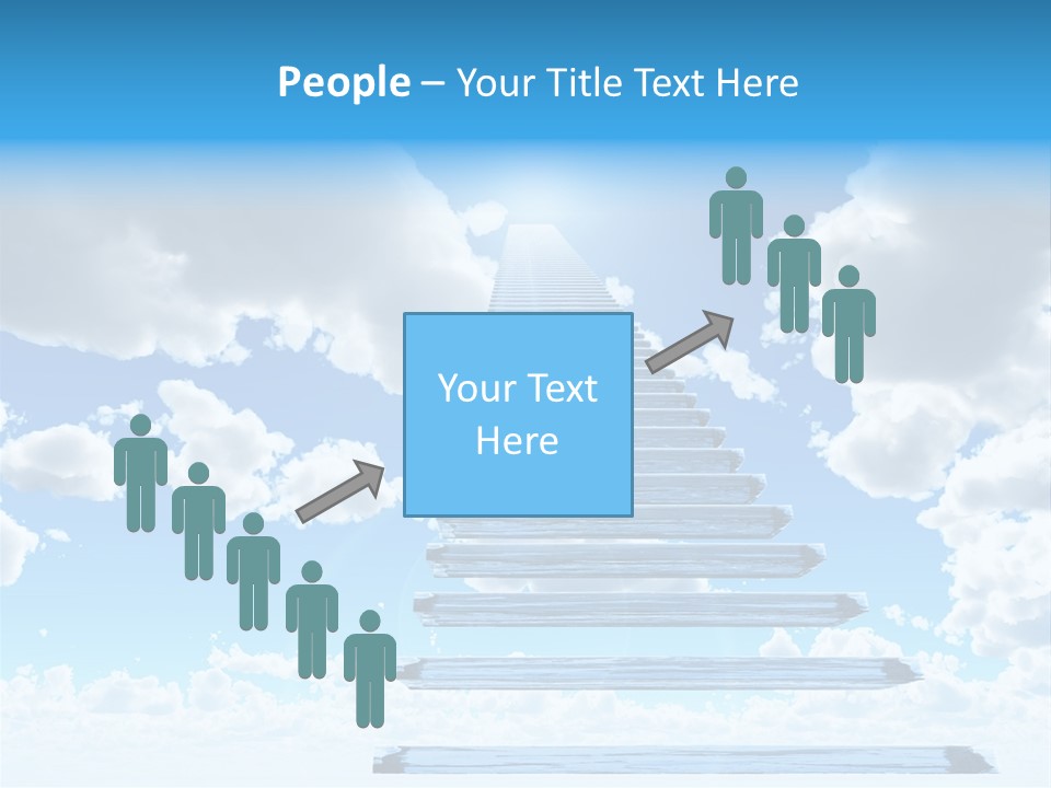 Eternity Light Paradise PowerPoint Template