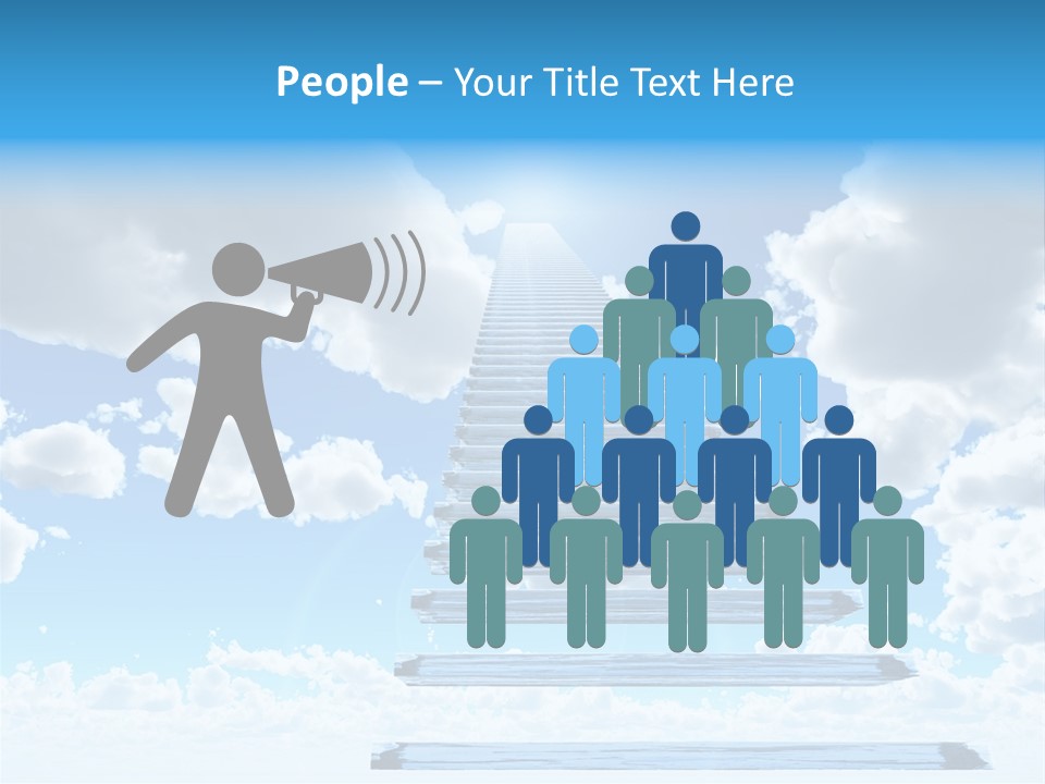 Eternity Light Paradise PowerPoint Template