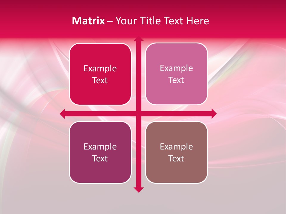 Glowing Generated Single PowerPoint Template