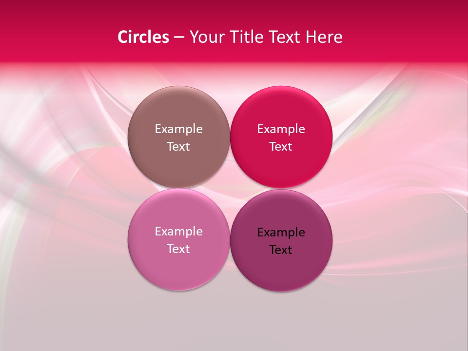 Glowing Generated Single PowerPoint Template