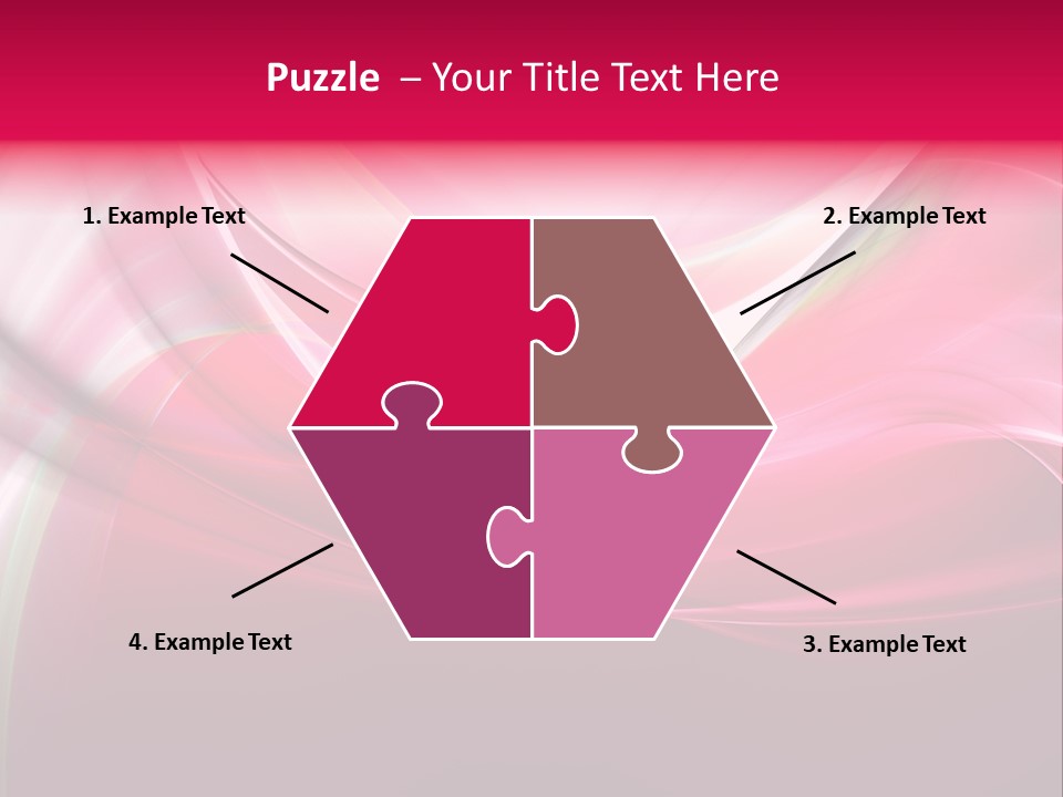 Glowing Generated Single PowerPoint Template