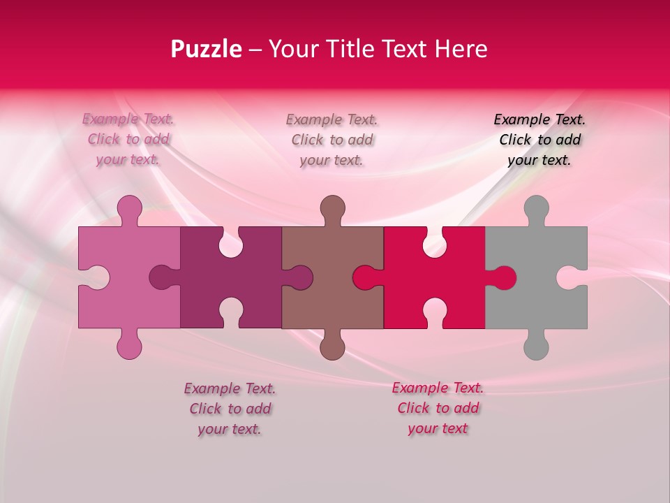 Glowing Generated Single PowerPoint Template