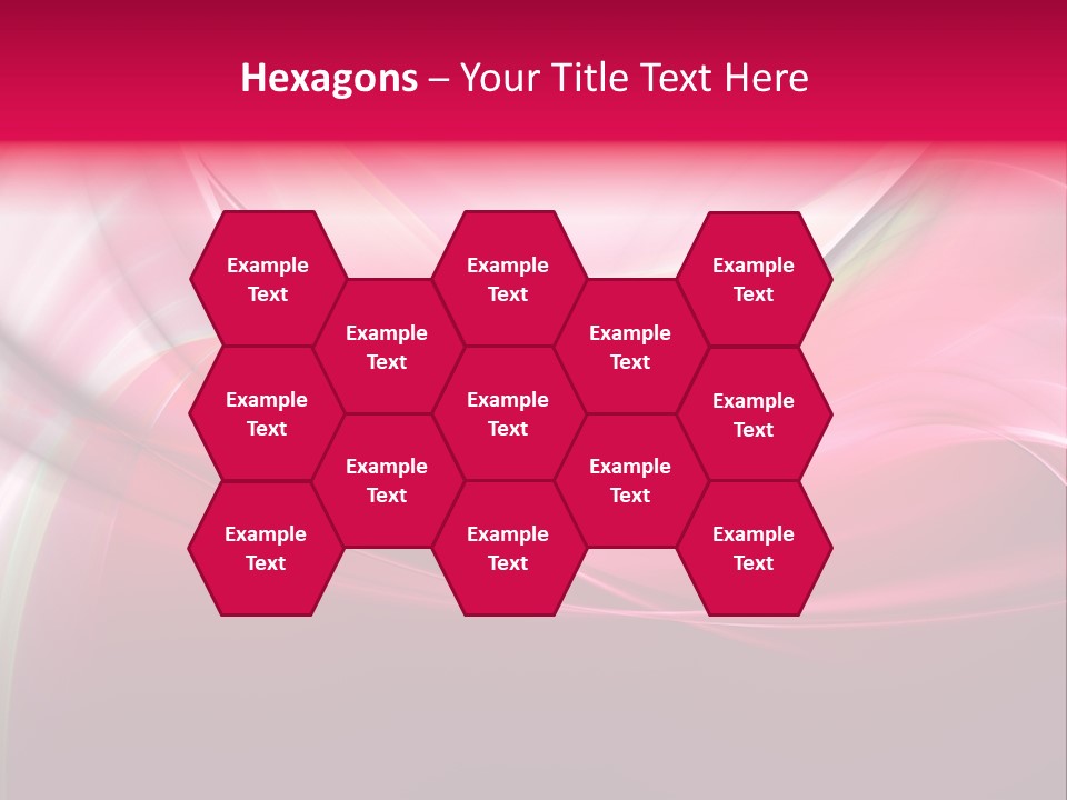 Glowing Generated Single PowerPoint Template