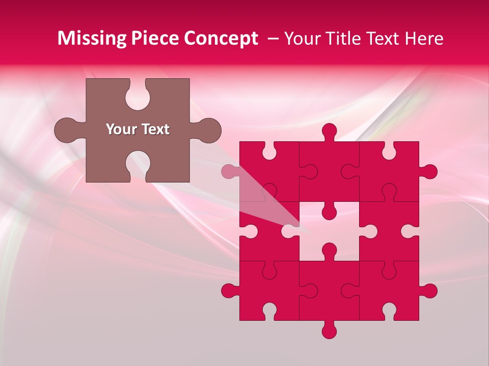 Glowing Generated Single PowerPoint Template