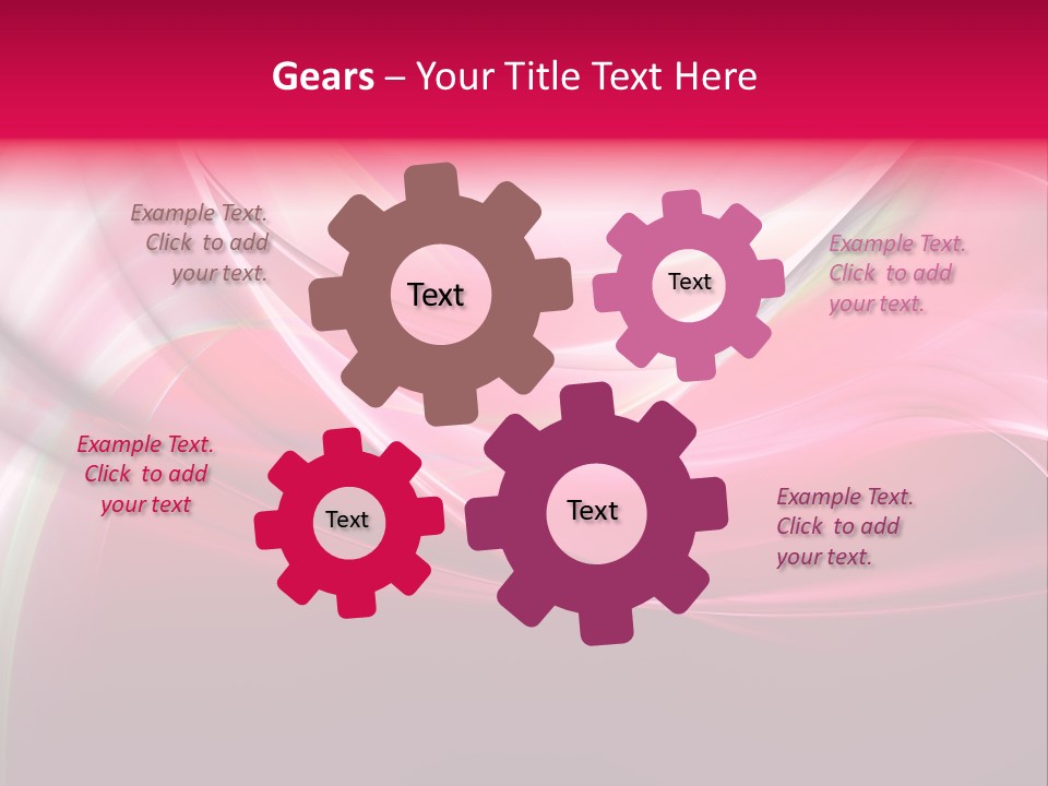 Glowing Generated Single PowerPoint Template