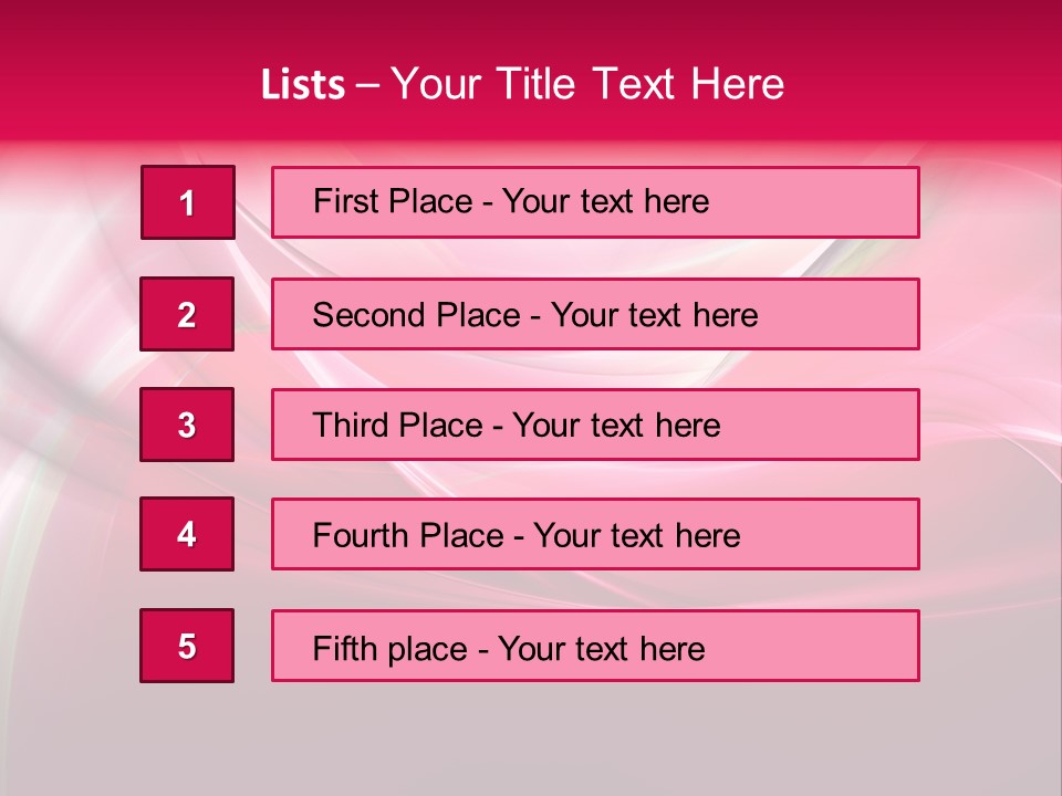 Glowing Generated Single PowerPoint Template