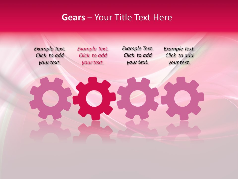 Glowing Generated Single PowerPoint Template