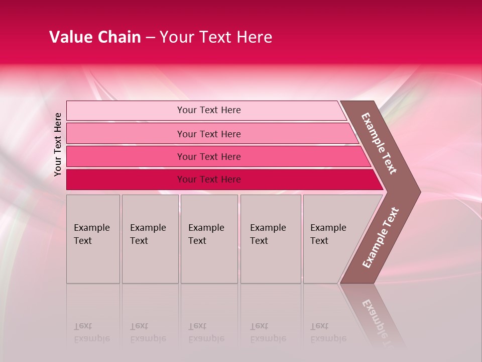 Glowing Generated Single PowerPoint Template