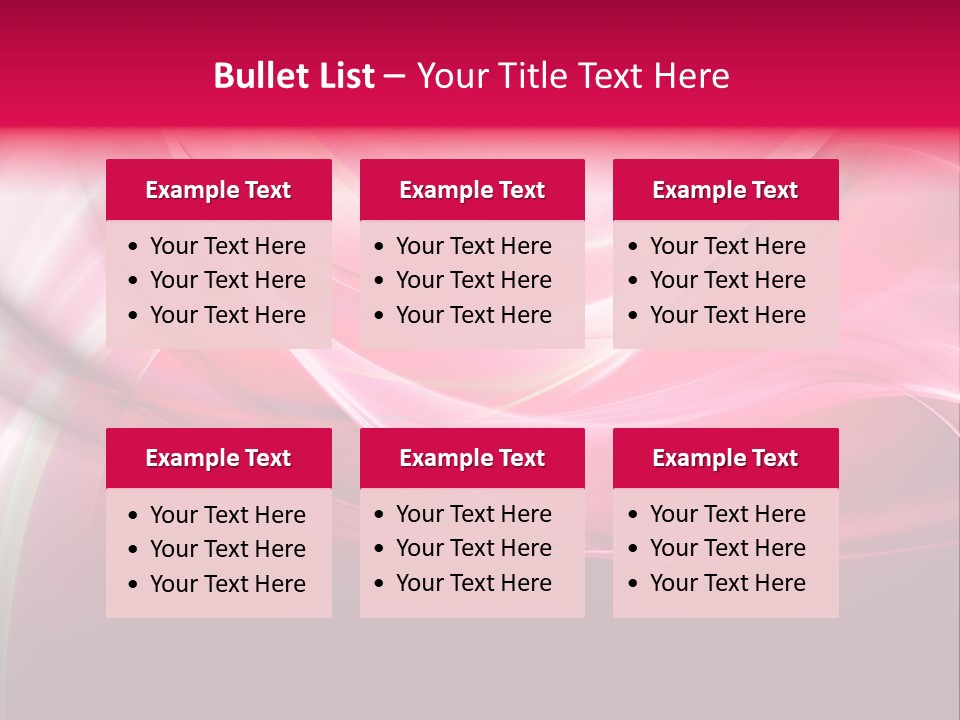 Glowing Generated Single PowerPoint Template