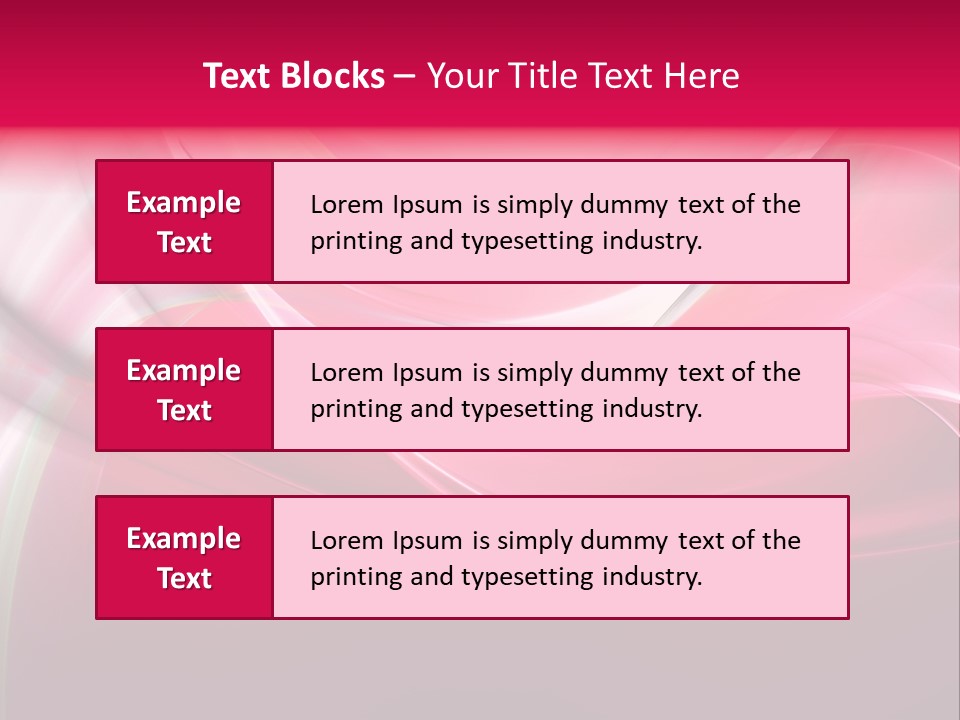 Glowing Generated Single PowerPoint Template