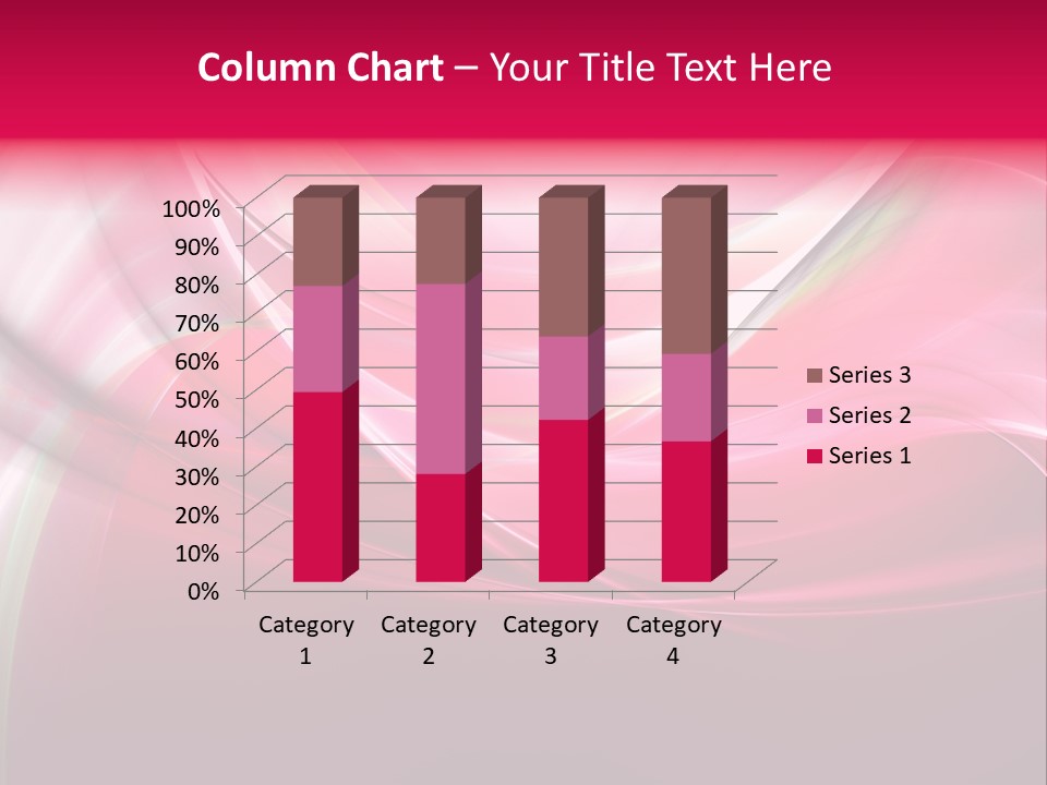 Glowing Generated Single PowerPoint Template