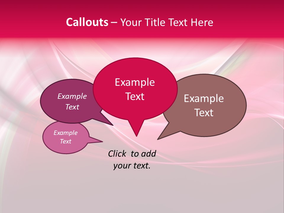 Glowing Generated Single PowerPoint Template