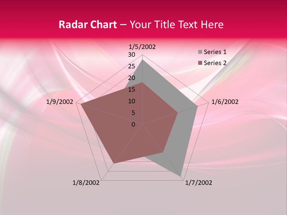 Glowing Generated Single PowerPoint Template