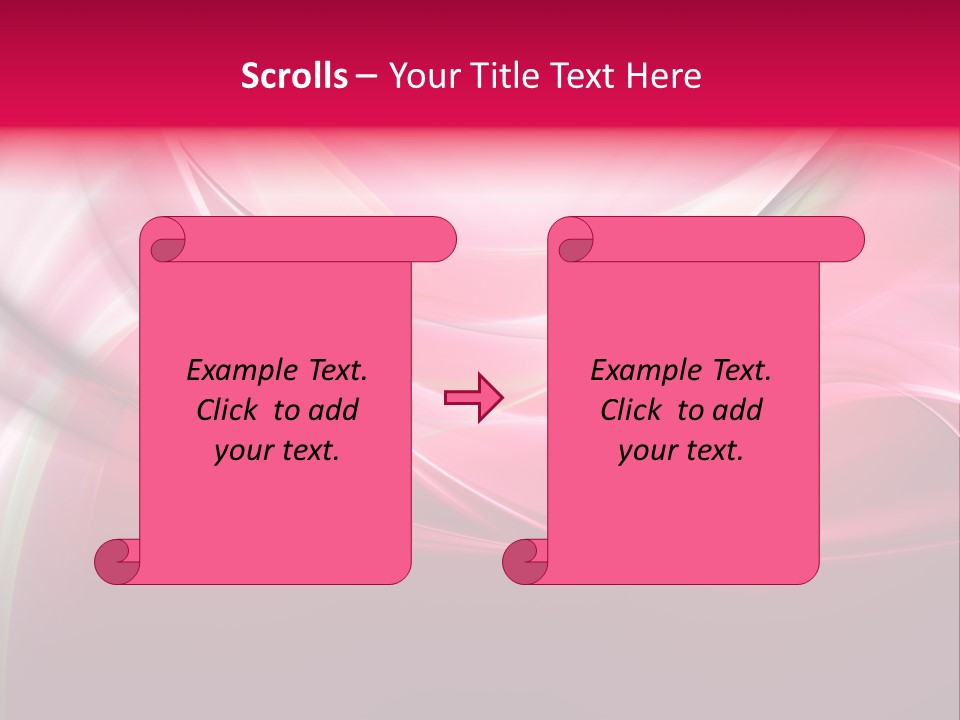 Glowing Generated Single PowerPoint Template
