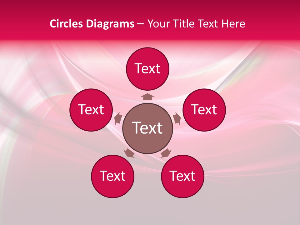 Glowing Generated Single PowerPoint Template