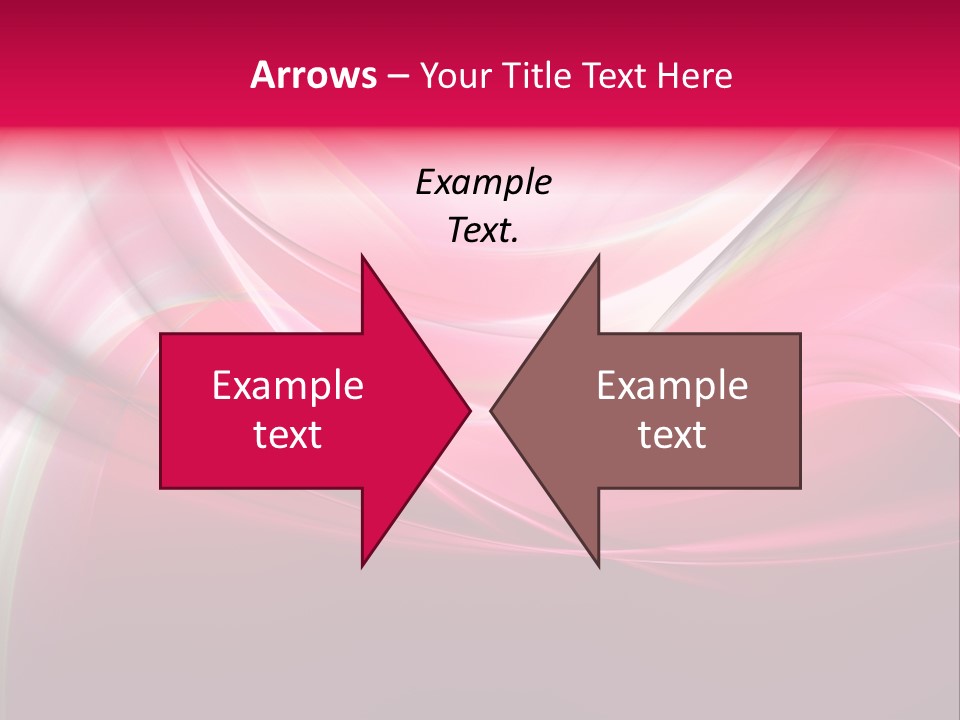 Glowing Generated Single PowerPoint Template