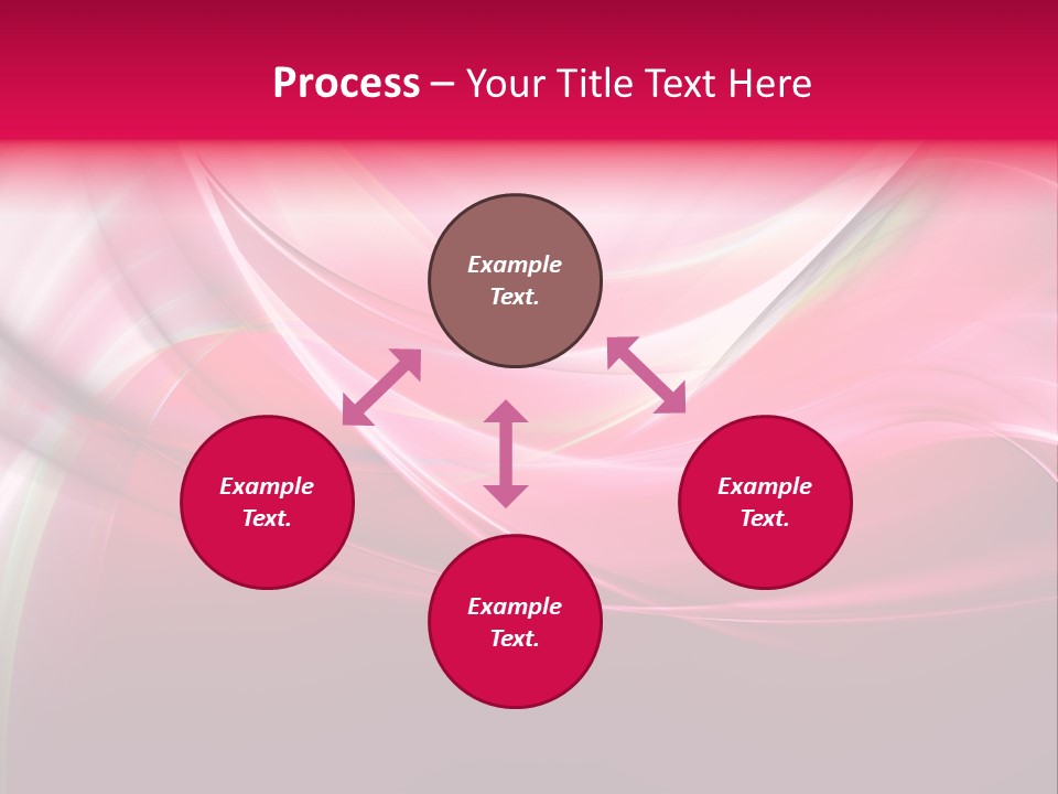 Glowing Generated Single PowerPoint Template