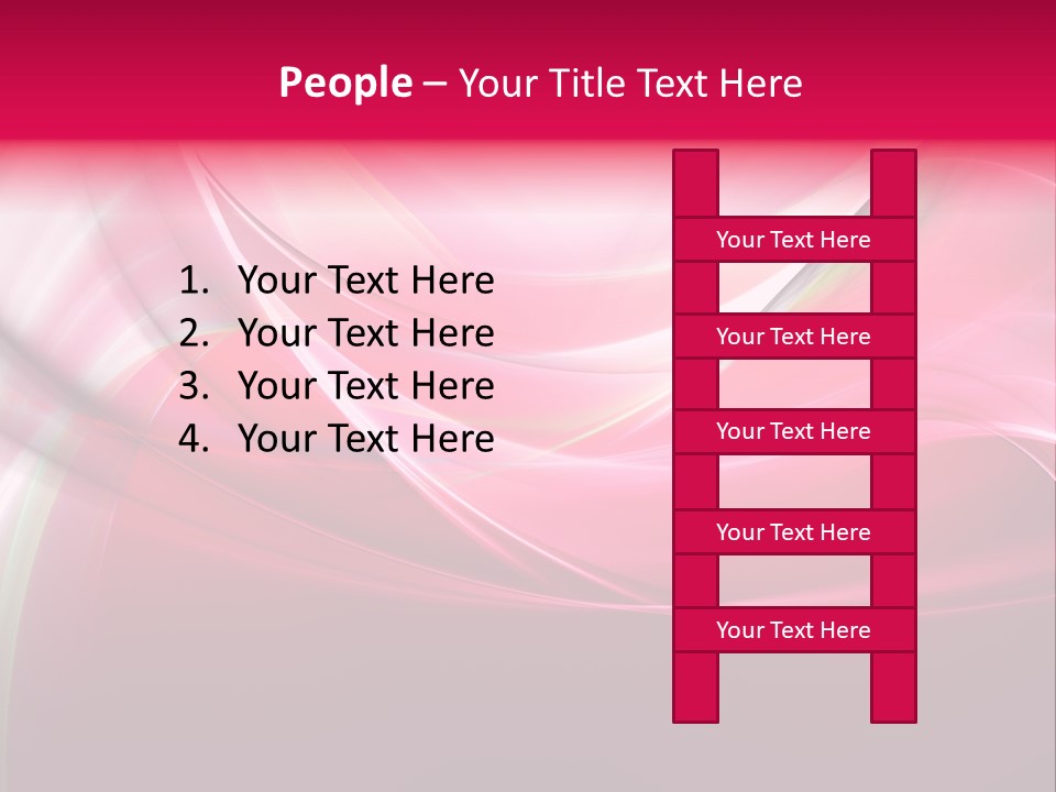 Glowing Generated Single PowerPoint Template