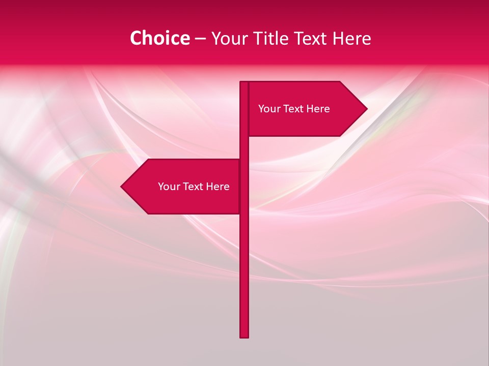 Glowing Generated Single PowerPoint Template