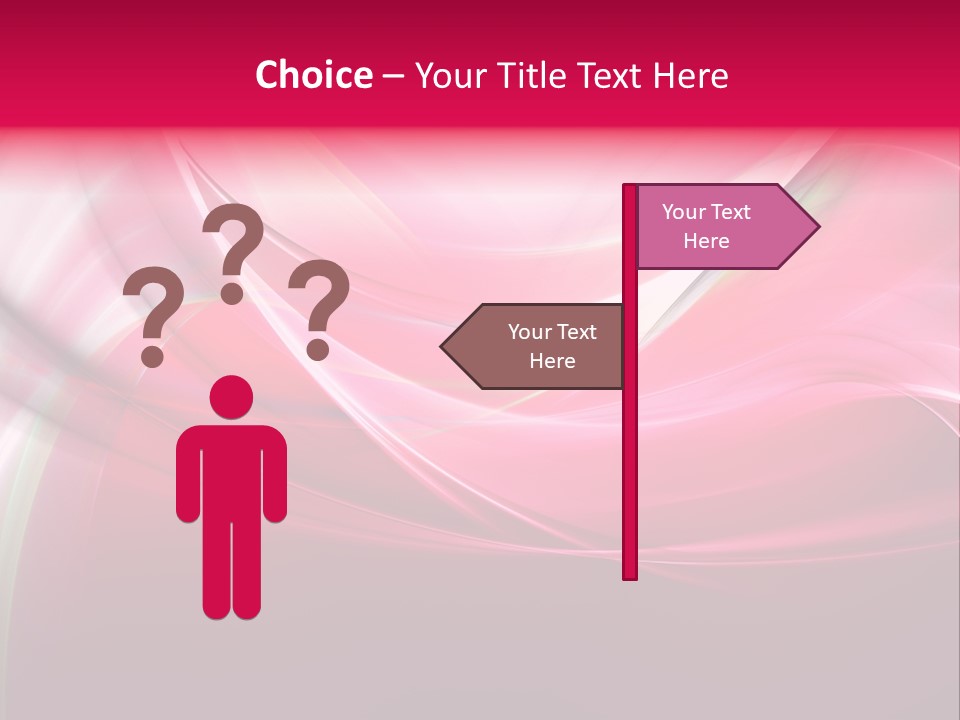 Glowing Generated Single PowerPoint Template