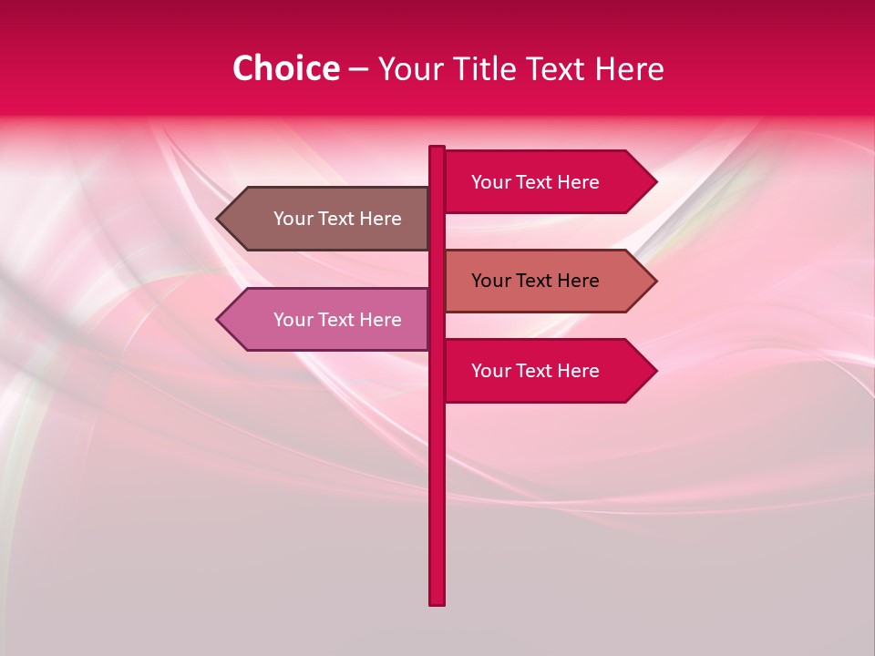 Glowing Generated Single PowerPoint Template
