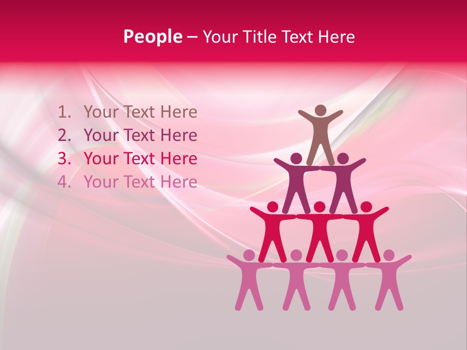 Glowing Generated Single PowerPoint Template