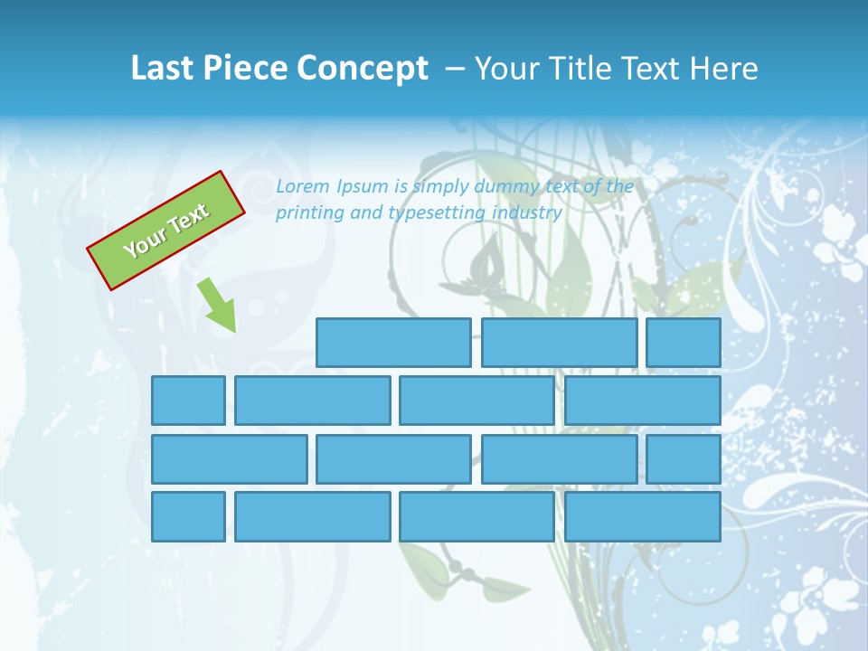 Fabric Illustration Study PowerPoint Template