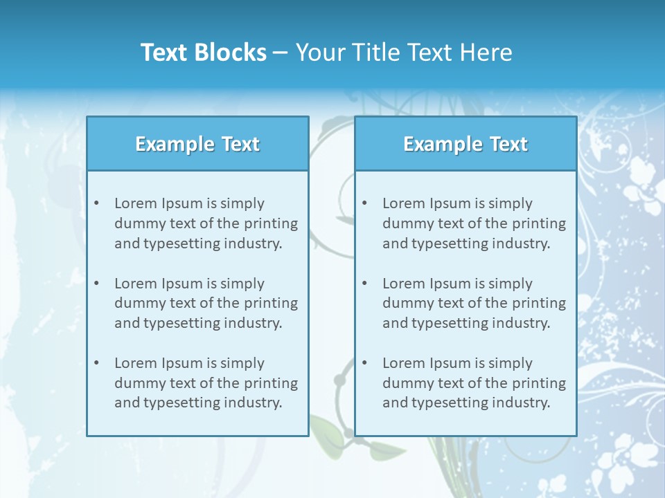 Fabric Illustration Study PowerPoint Template
