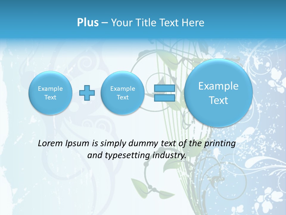 Fabric Illustration Study PowerPoint Template