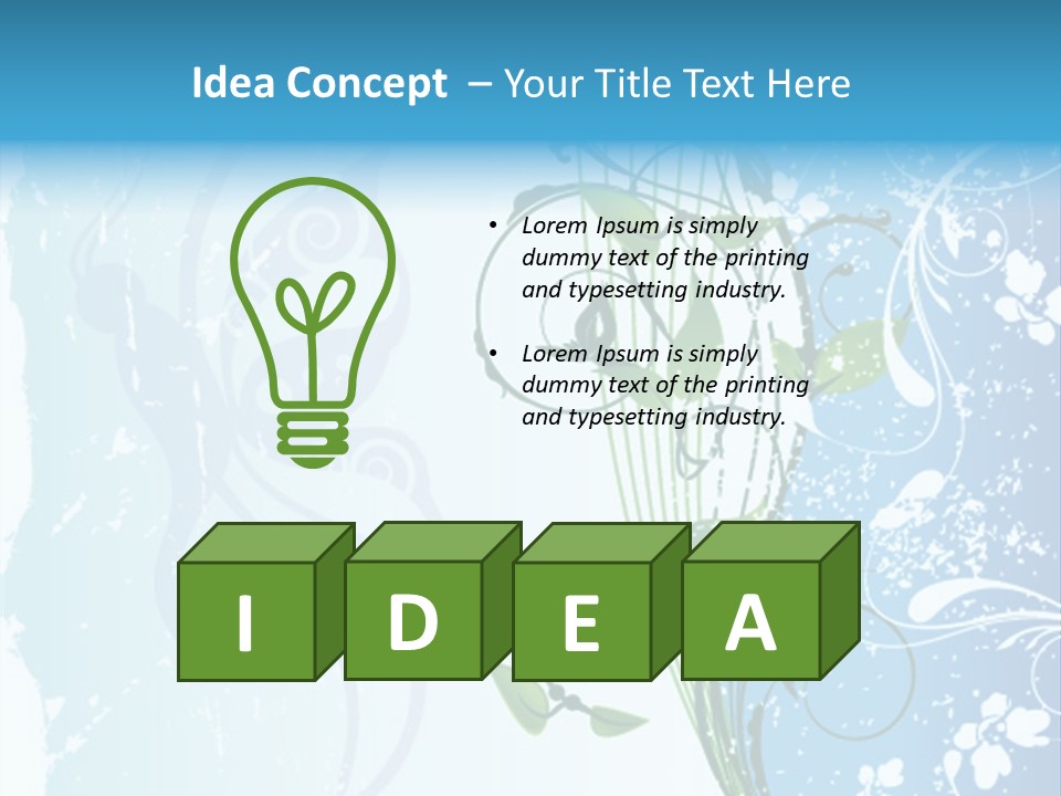 Fabric Illustration Study PowerPoint Template