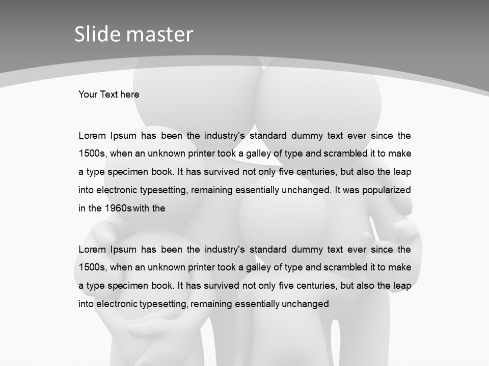 Shot People Piece PowerPoint Template