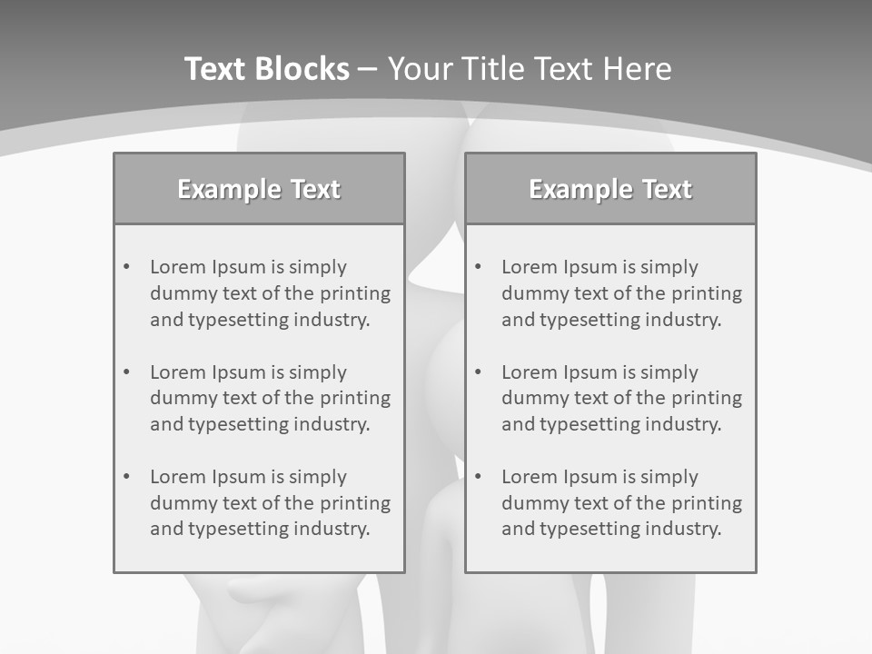 Shot People Piece PowerPoint Template