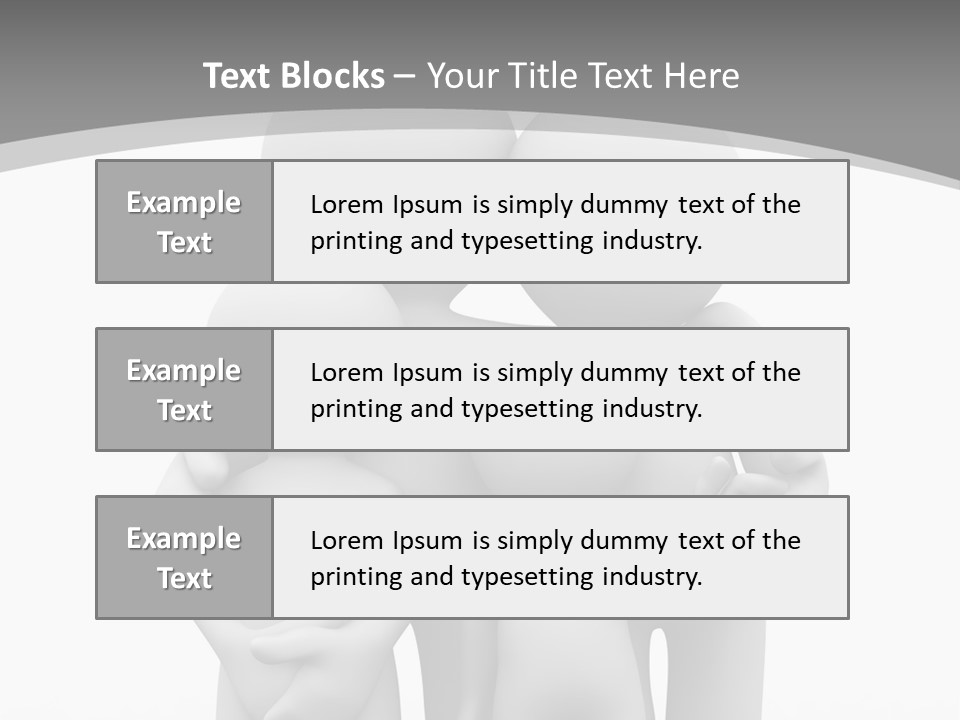 Shot People Piece PowerPoint Template