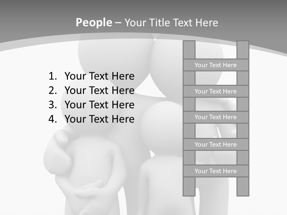 Shot People Piece PowerPoint Template
