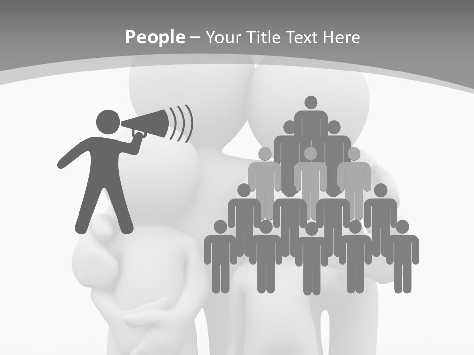 Shot People Piece PowerPoint Template