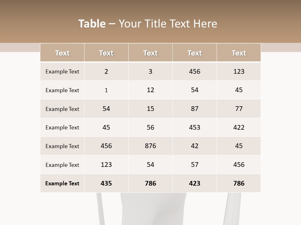 A Person Holding A Fork And A Knife PowerPoint Template