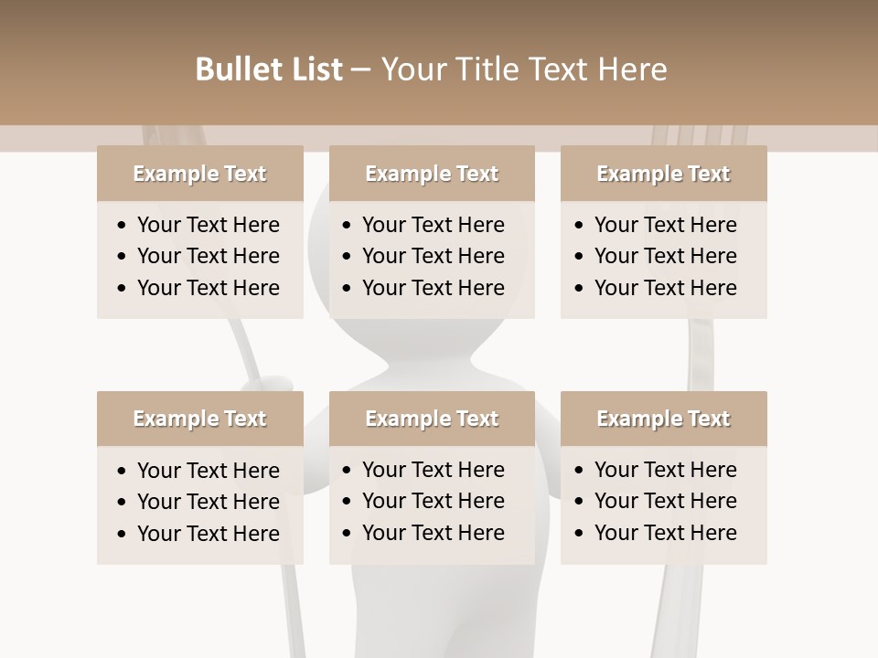 A Person Holding A Fork And A Knife PowerPoint Template