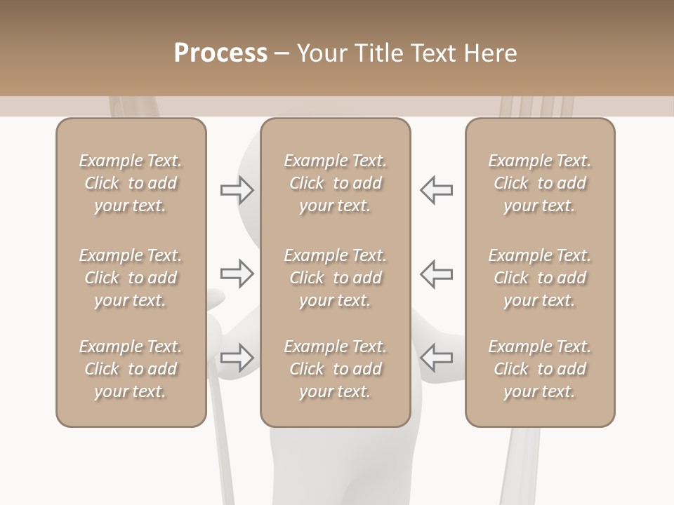 A Person Holding A Fork And A Knife PowerPoint Template